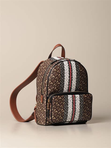 does burberry use real leather|burberry leather backpack.